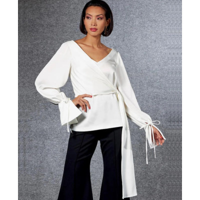 Střih Vogue 1679 zavinovací halenka