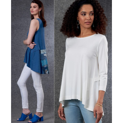 Střih Vogue 1808 kardigan a volná tunika, Marcy Tilton