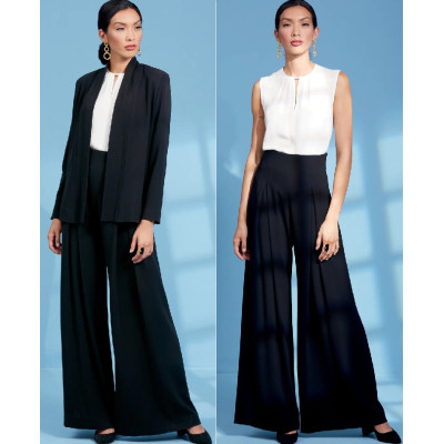 Střih Vogue 1620 kalhotový kostýmek, top bez rukávů, Tom and Linda Platt