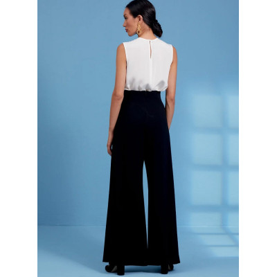 Střih Vogue 1620 kalhotový kostýmek, top bez rukávů, Tom and Linda Platt