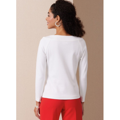 Střih Butterick 6975 rovné šaty, tričko, sako, kalhoty s puky