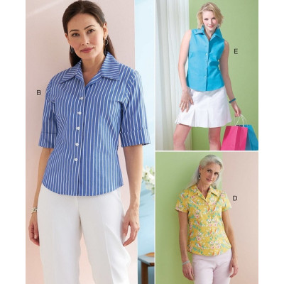 Střih Butterick 6753 košile, halenka