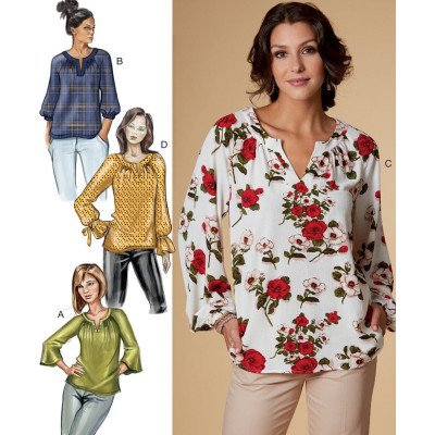 Střih Butterick 6632 halenka