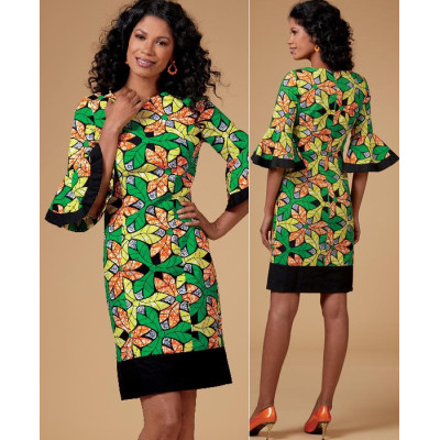 Střih Butterick 6624 pouzdrové šaty