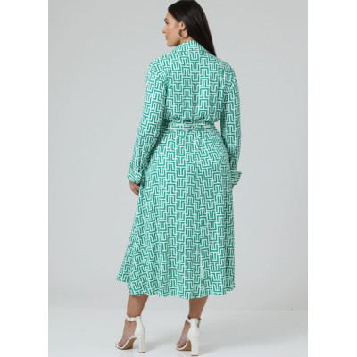 Střih Vogue 2000 zavinovací šaty, Diane von Furstenberg