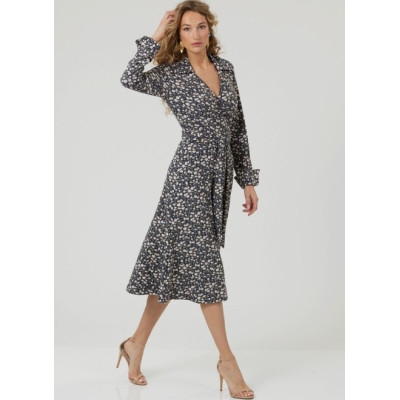 Střih Vogue 2000 zavinovací šaty, Diane von Furstenberg