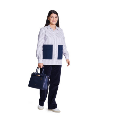 Střih Burda 5800, návod k šití: košile, prodloužená košile, košilová tunika