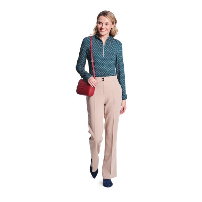 Střih Burda 5792, návod k šití: šaty se stojáčkem, žerzejové šaty na zip, košile na zip