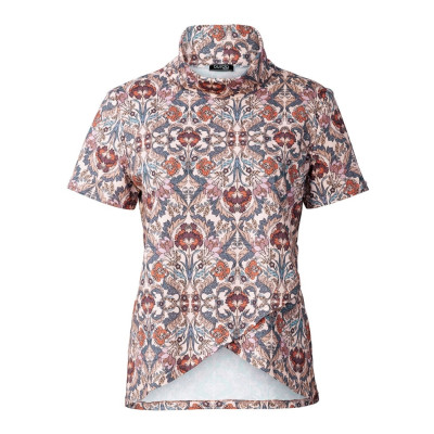 Střih Burda 5790, návod k šití: zavinovací rolák, mikina s rolákem