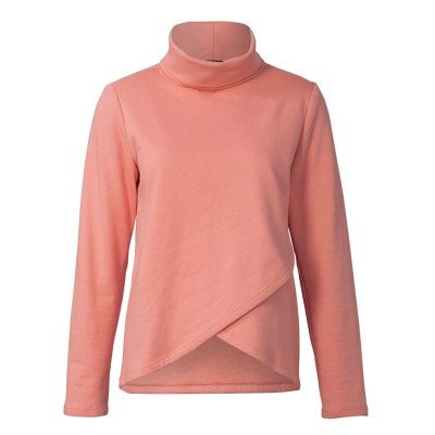 Střih Burda 5790, návod k šití: zavinovací rolák, mikina s rolákem