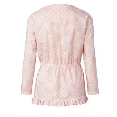 Střih Burda 5786, návod k šití: tričko s gumou v pase