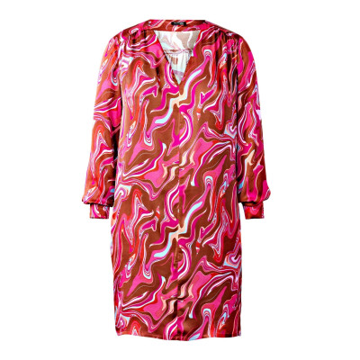 Střih Burda 5783, návod k šití: halenkové šaty, hedvábné šaty, halenka