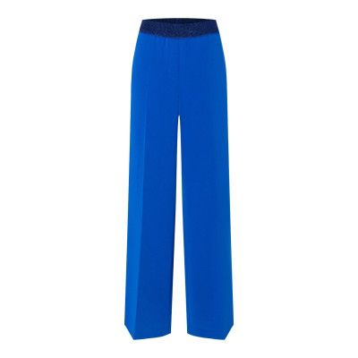 Střih Burda 5778, návod k šití: kalhoty s gumou v pase, vlněné kalhoty s puky