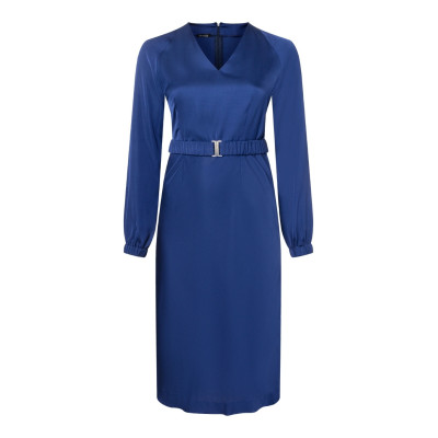 Střih Burda 5777, návod k šití: šaty s rozšířenou sukní, midi šaty, koktejlové šaty