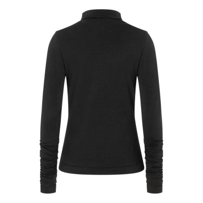 Střih Burda 5774, návod k šití: tričko s průstřihem v dekoltu, tričko s dlouhým rukávem, rolák