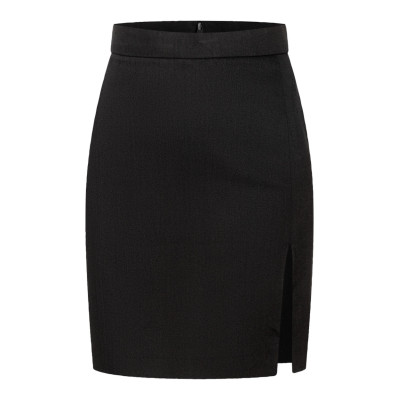 Střih Burda 5773, návod k šití: rovná sukně s bočním rozparkem, džínová sukně, kožená sukně