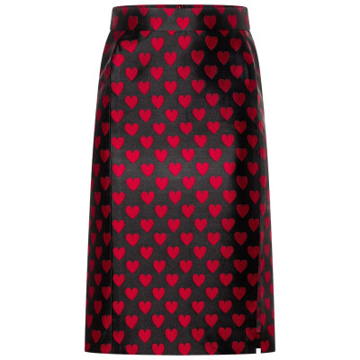 Střih Burda 5773, návod k šití: rovná sukně s bočním rozparkem, džínová sukně, kožená sukně