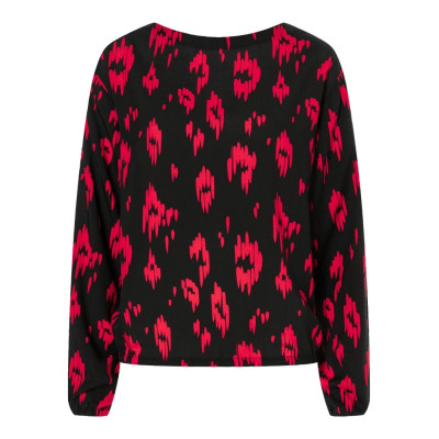 Střih Burda 5771, návod k šití: halenka s výstřihem na zádech, top se zavazováním na zádech