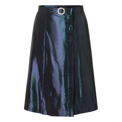 Střih Burda 5766, návod k šití: zavinovací sukně, midi sukně, flanelová sukně, taftová sukně