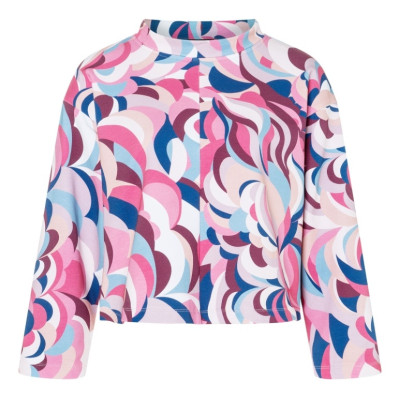 Střih Burda 5763, návod k šití: volné tričko se zavazováním na uzel, mikina