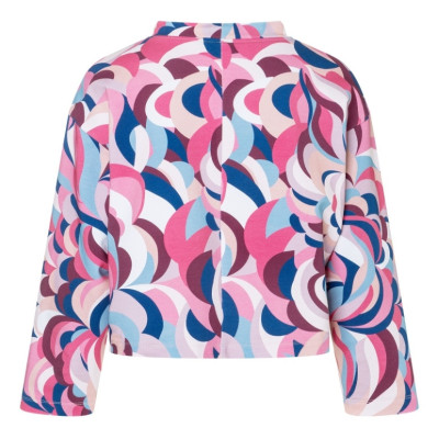 Střih Burda 5763, návod k šití: volné tričko se zavazováním na uzel, mikina