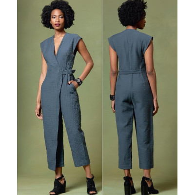 Střih Vogue 1645 zavinovací overal, Rachel Comey