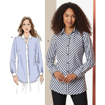 Střih Butterick 7010 košile