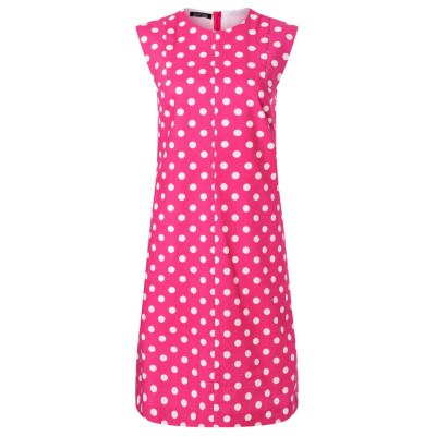 Střih Burda 5719, návod k šití: áčkové šaty s kulatým výstřihem