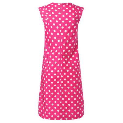 Střih Burda 5719, návod k šití: áčkové šaty s kulatým výstřihem