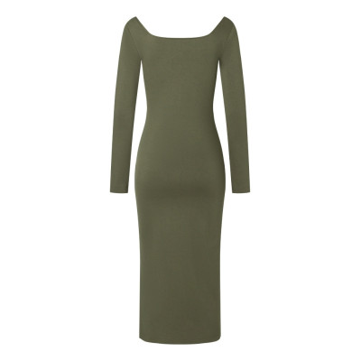 Střih Burda 5738, návod k šití: tričkové šaty, žerzejové šaty, tričko s hranatým výstřihem