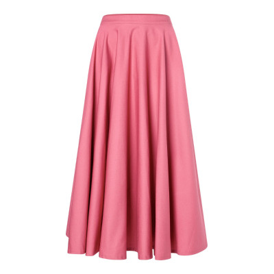 Střih Burda 5690, návod k šití: široká sukně, kolová sukně, dlouhá sukně