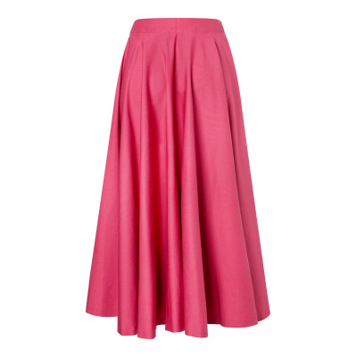 Střih Burda 5690, návod k šití: široká sukně, kolová sukně, dlouhá sukně