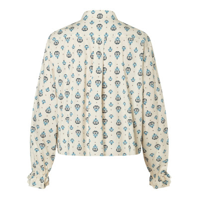 Střih Burda 5700, návod k šití: košile, skandinávská halenka