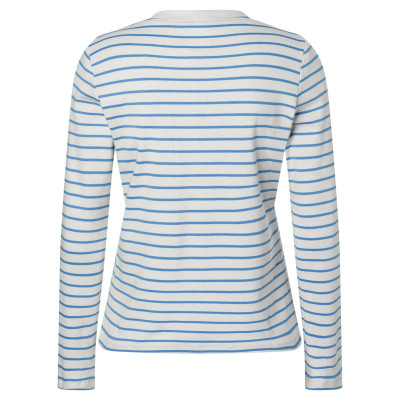 Střih Burda 5705, návod k šití: tričko se širokým krčním lemem, tričko s dlouhým rukávem