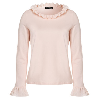 Střih Burda 5705, návod k šití: tričko se širokým krčním lemem, tričko s dlouhým rukávem