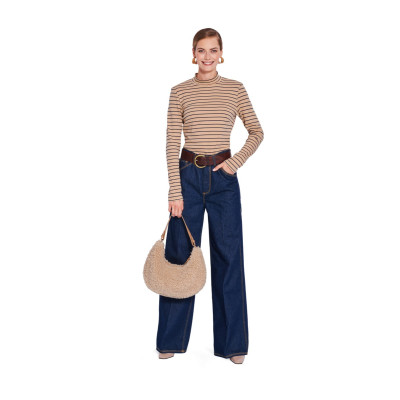 Střih Burda 5717, návod k šití: rolák, tričko s dlouhým rukávem, elegantní tričko s průstřihem