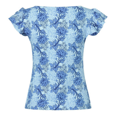 Střih Burda 5763, návod k šití: volné tričko se zavazováním na uzel, mikina