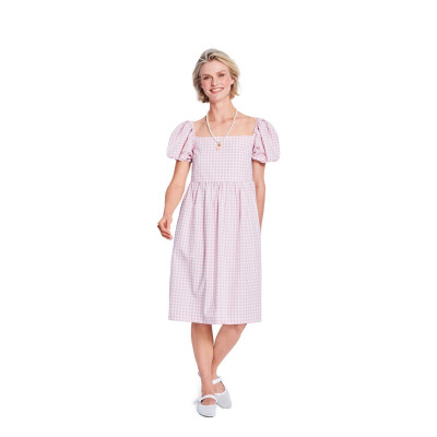 Střih Burda 5763, návod k šití: volné tričko se zavazováním na uzel, mikina