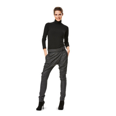 Střih Burda číslo 6990 jednoduché tričko, rolák