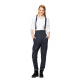Střih Burda číslo 6856 široké kalhoty Marlene, kalhoty s vysokým pasem, kalhoty s kšandami